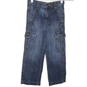 Wrg Jeans‎ Co Boys Size 6 Regular Blue Carpenter Jeans Adjustable Waist Pockets!